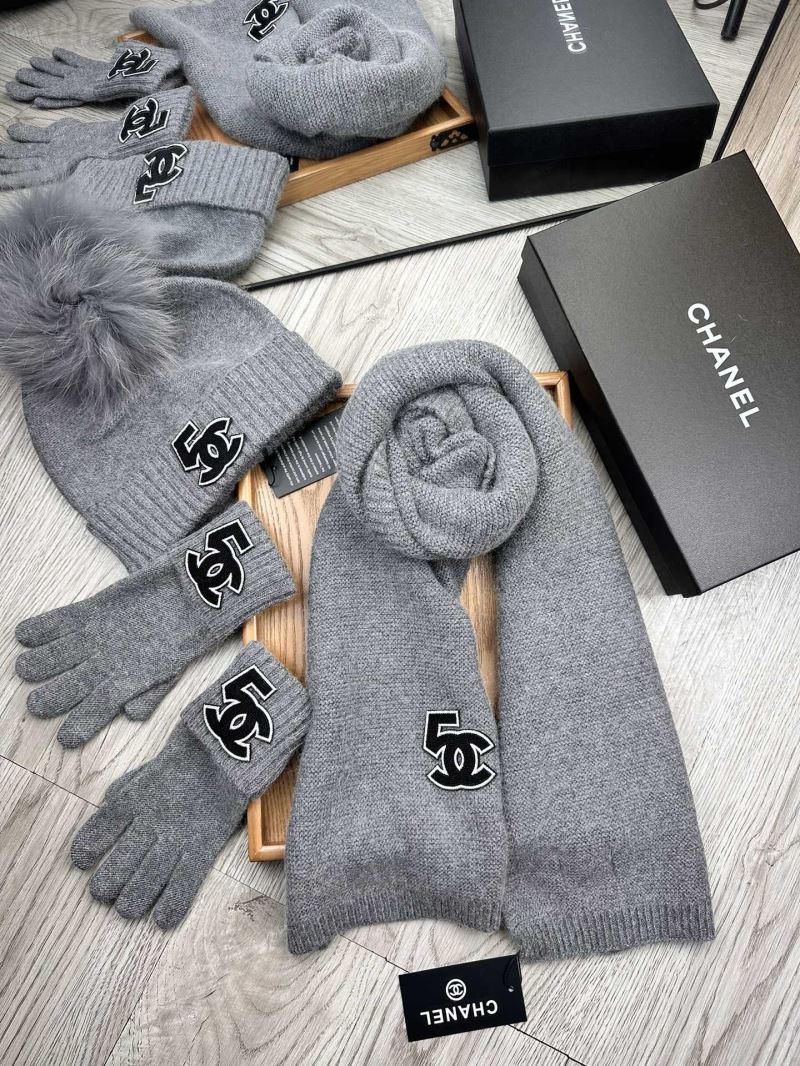 Chanel Caps Scarfs